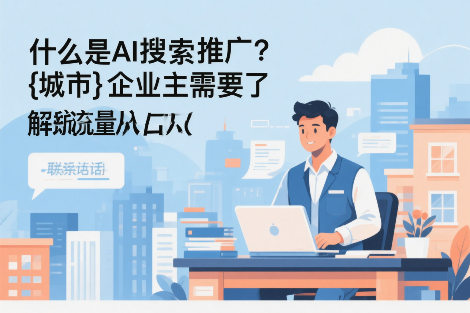 什么是AI搜索推广？黄南企业主需要了解的新流量入口