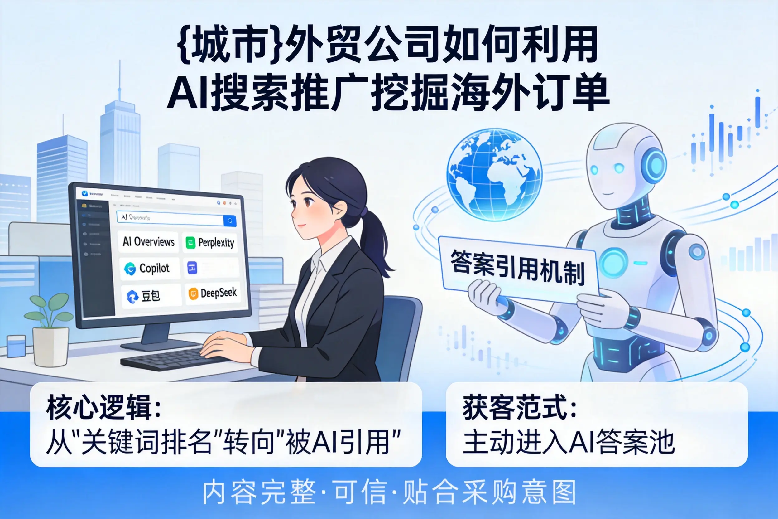 黄南外贸公司如何利用AI搜索推广挖掘海外订单
