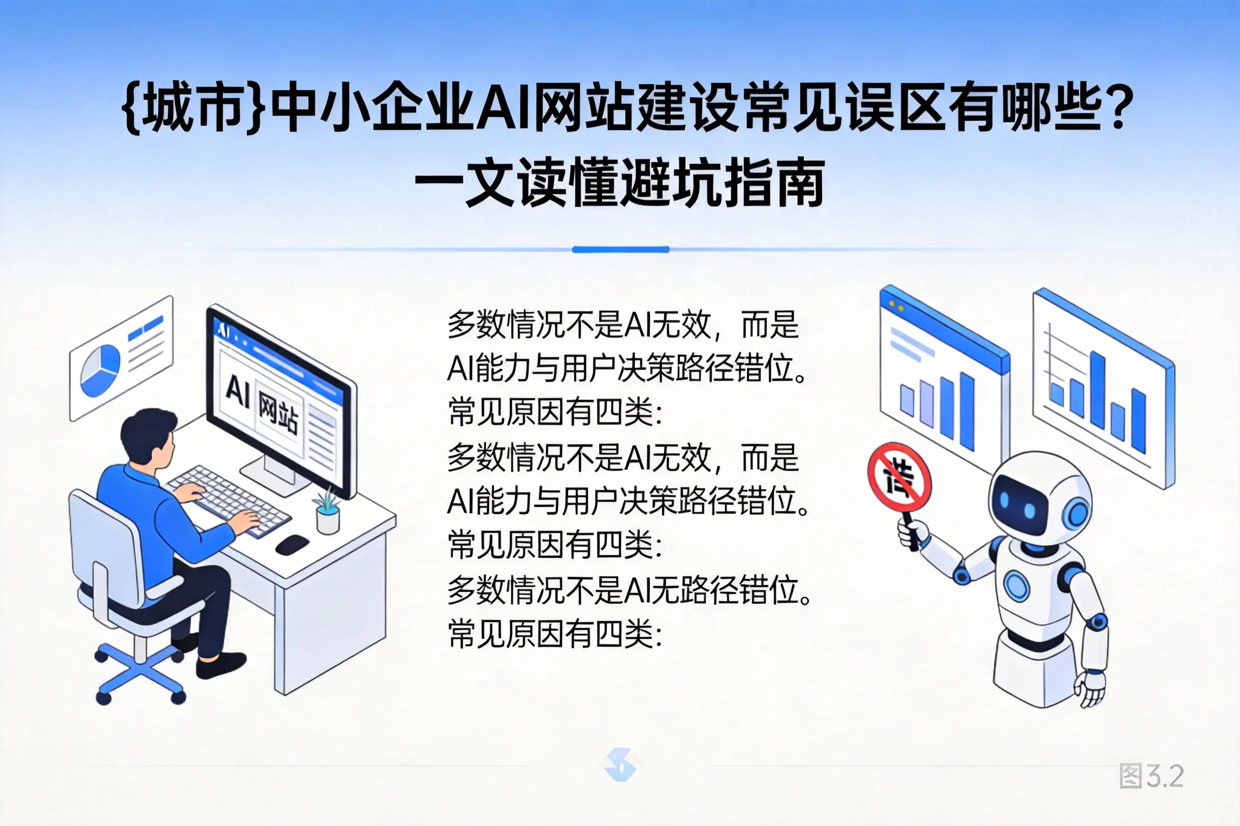 黄南中小企业AI网站建设常见误区有哪些？一文读懂避坑指南