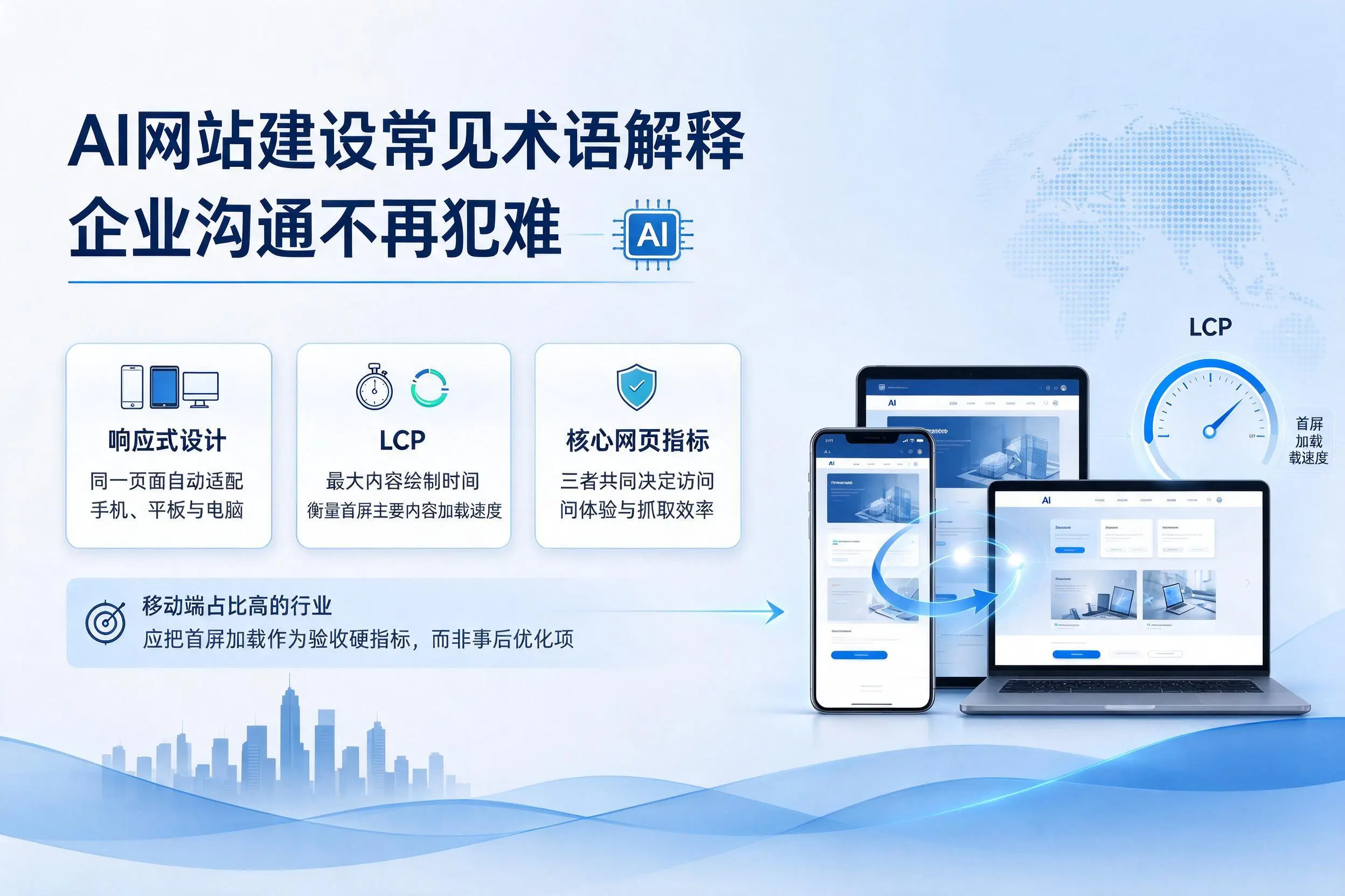 AI网站建设常见术语解释,黄南企业沟通不再犯难